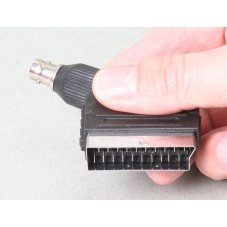 BNC to SCART Adapter for Television Monitors