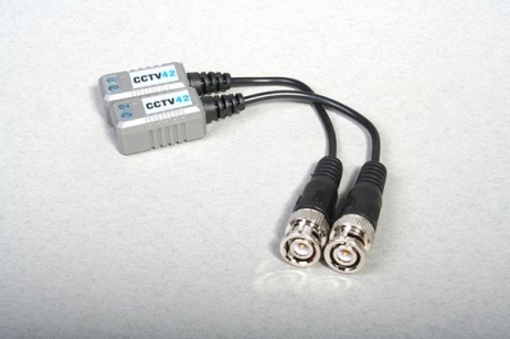 Video Balun with Flylead (pair) for use with CAT5e Cable Image